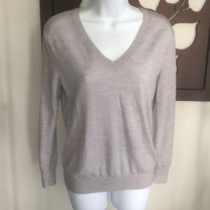 Banana Republic merino wool long sleeve top
